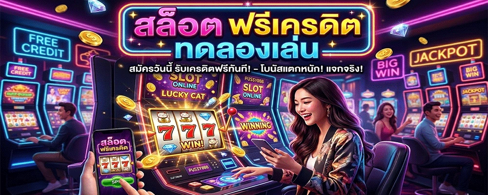 สล็อต ฟรีเครดิต ทดลองเล่น
